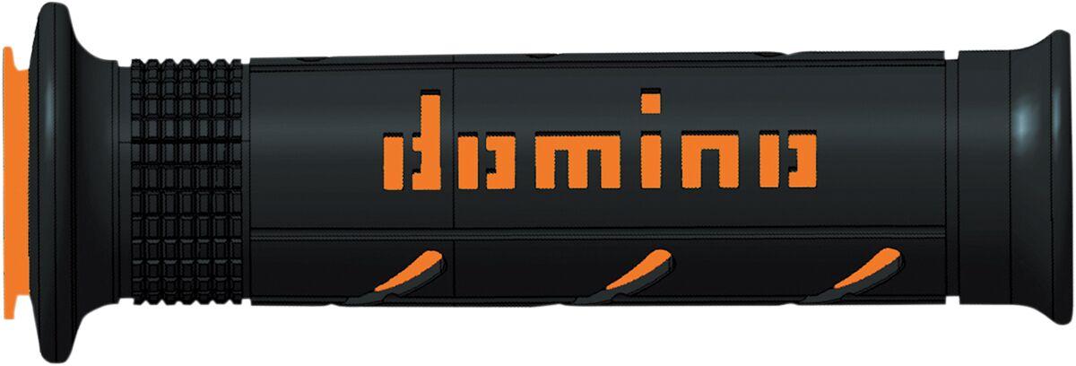 A25041C4540C7-0 - Domino XM2 Road/Race Grips - Black/Orange