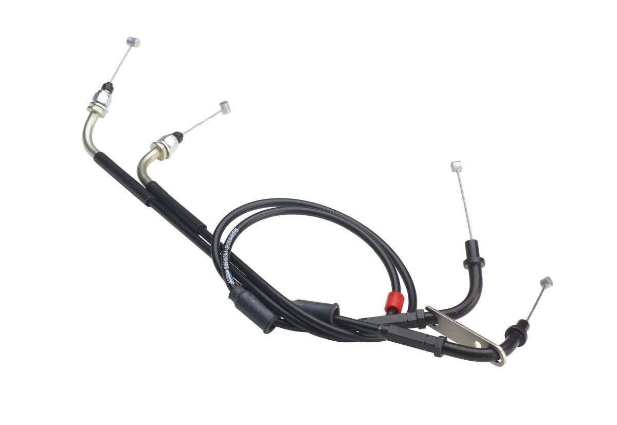 Domino Black 3213.96.04-00 - Dual Throttle Cable For Ducati 1098 2008