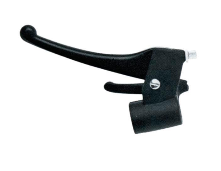0664.06 - Domino Clutch Lever Assembly For Piaggio Boxer 25 T 1972-1978 - Black