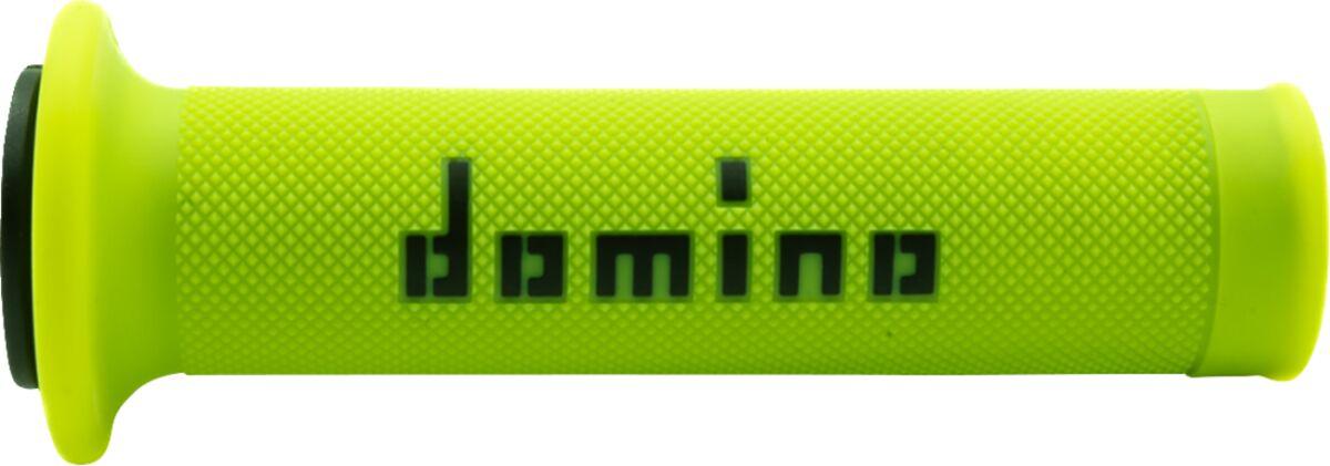 A01041C4050B7-0 - Domino MotoGP Grips - Black/Fluorescent Yellow
