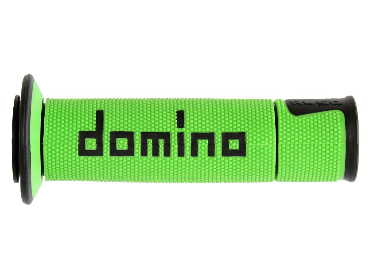 Domino Black/Green A45041c4044b7-0 - A450 Road/Race Grips - Green