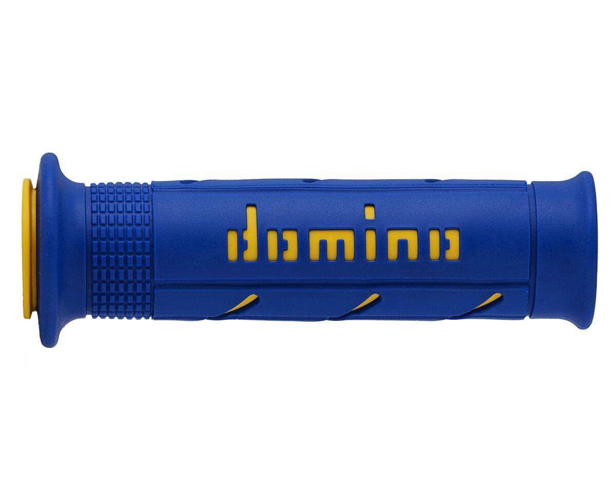 A25041C4748C7-0 - Domino A250 Road Grips - Blue/Yellow