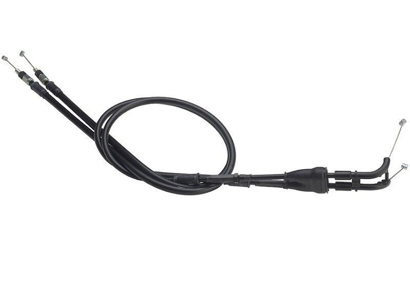 Domino Black 3221.96.04-00 - Dual Throttle Cable For Ktm Exc-F250 2017-2018
