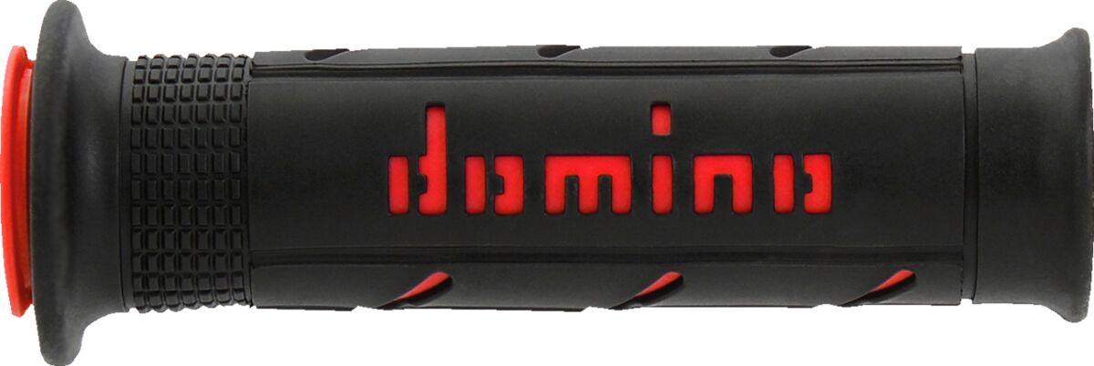A25041C4240C7-0 - Domino XM2 Road/Race Grips - Black/Red