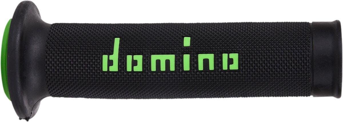 A01041C4440B7-0 - Domino MotoGP Grips - Black/Green