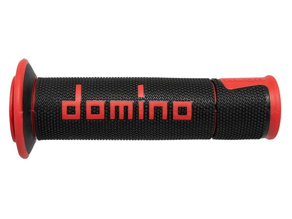 Domino Black/Red A45041c4240b7-0 - A450 Road/Race Grips