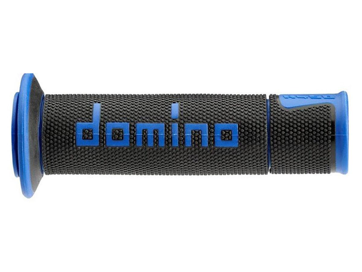 Domino Black/Blue A45041c4840b7-0 - A450 Road/Race Grips