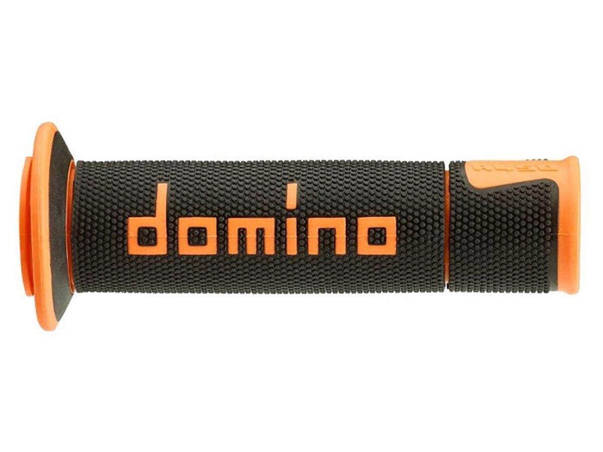 Domino Black/Orange A45041c4540b7-0 - A450 Road/Race Grips