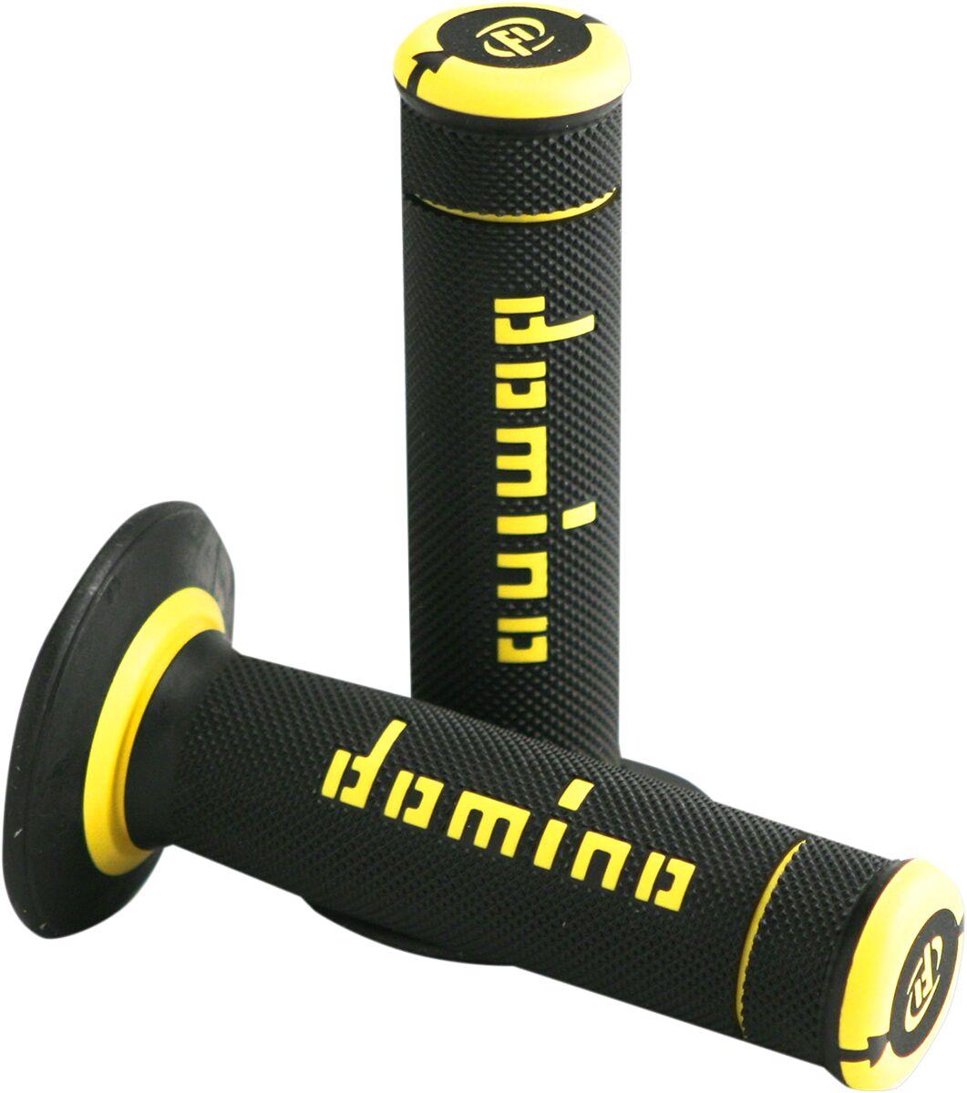 A19041C4740A7-0 - Domino Xtreme Off Road Grips - Black/Yellow