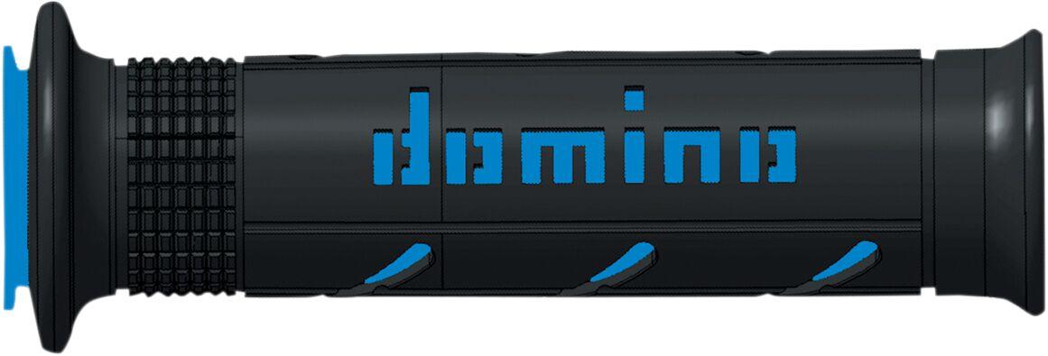 A25041C4840C7-0 - Domino XM2 Road/Race Grips - Black/Blue