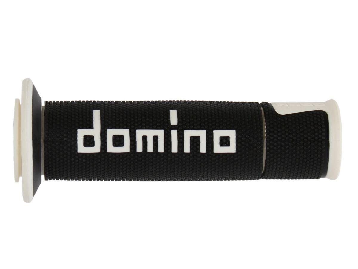 A45041C4640B7-0 - Domino A450 Road/Race Grips - Black/White