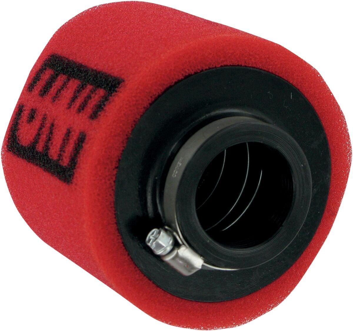 UP-4125ST - Uni Filter Two-Stage Pod Air Filter For Honda CRF100F 2004-2013 - Black/Red