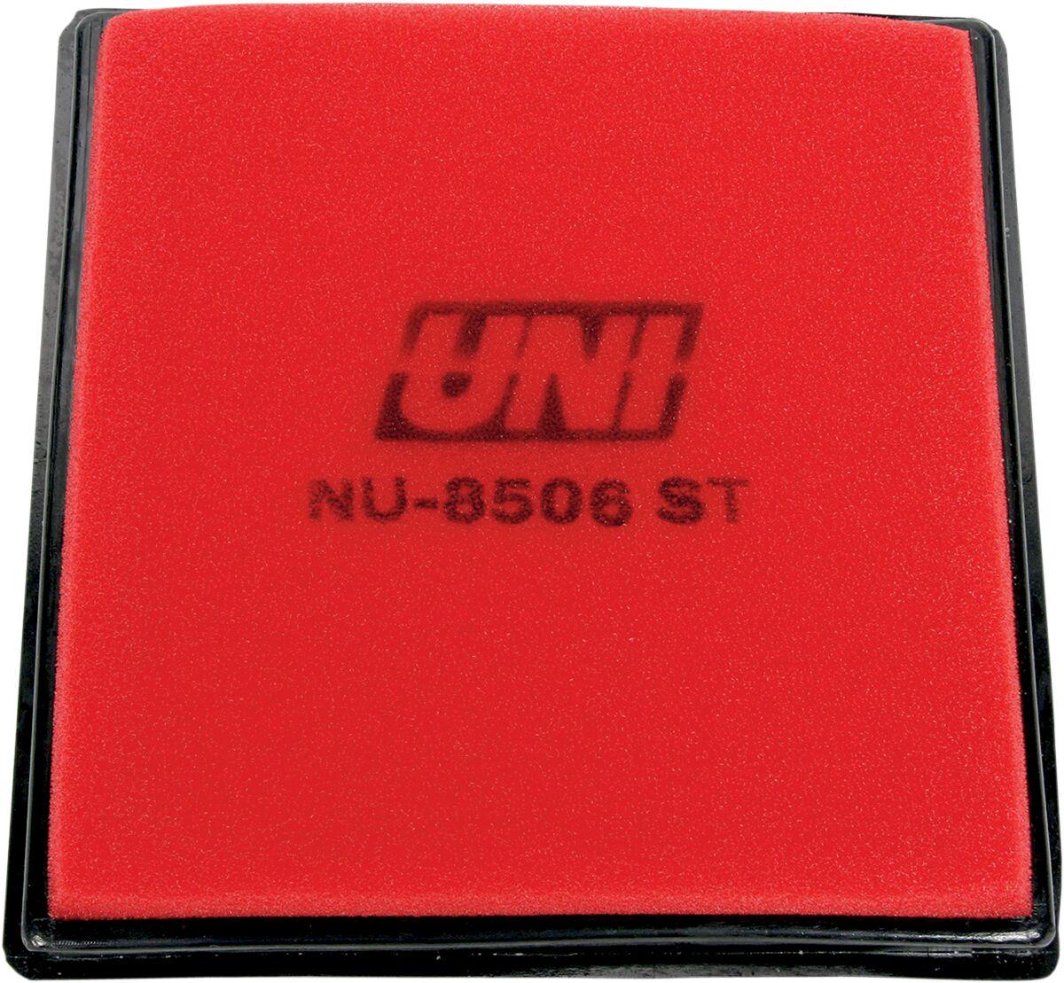 NU-8506ST - Uni Filter Air Filter For Polaris Predator 500 2X4 2003-2007 - Black/Red