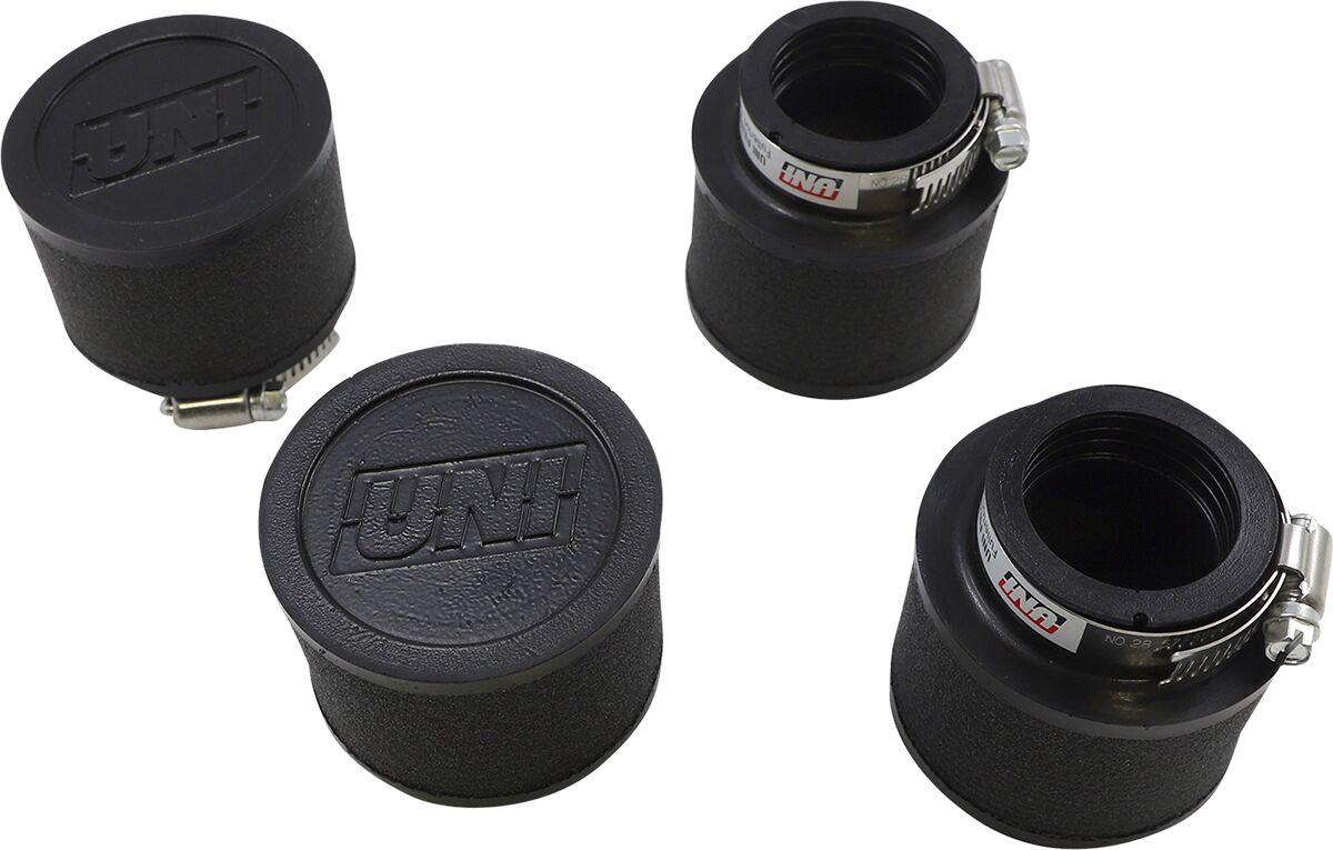 PK-3 - Uni Filter High Flow Air Filter Kit For Honda CB500 T 1975-1976 - Black