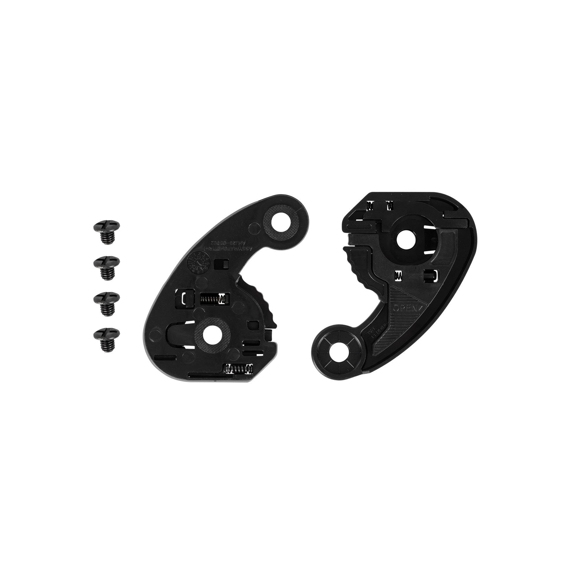 Hjc Black 7425 - Hj-20M Visor Side Plates (Black)