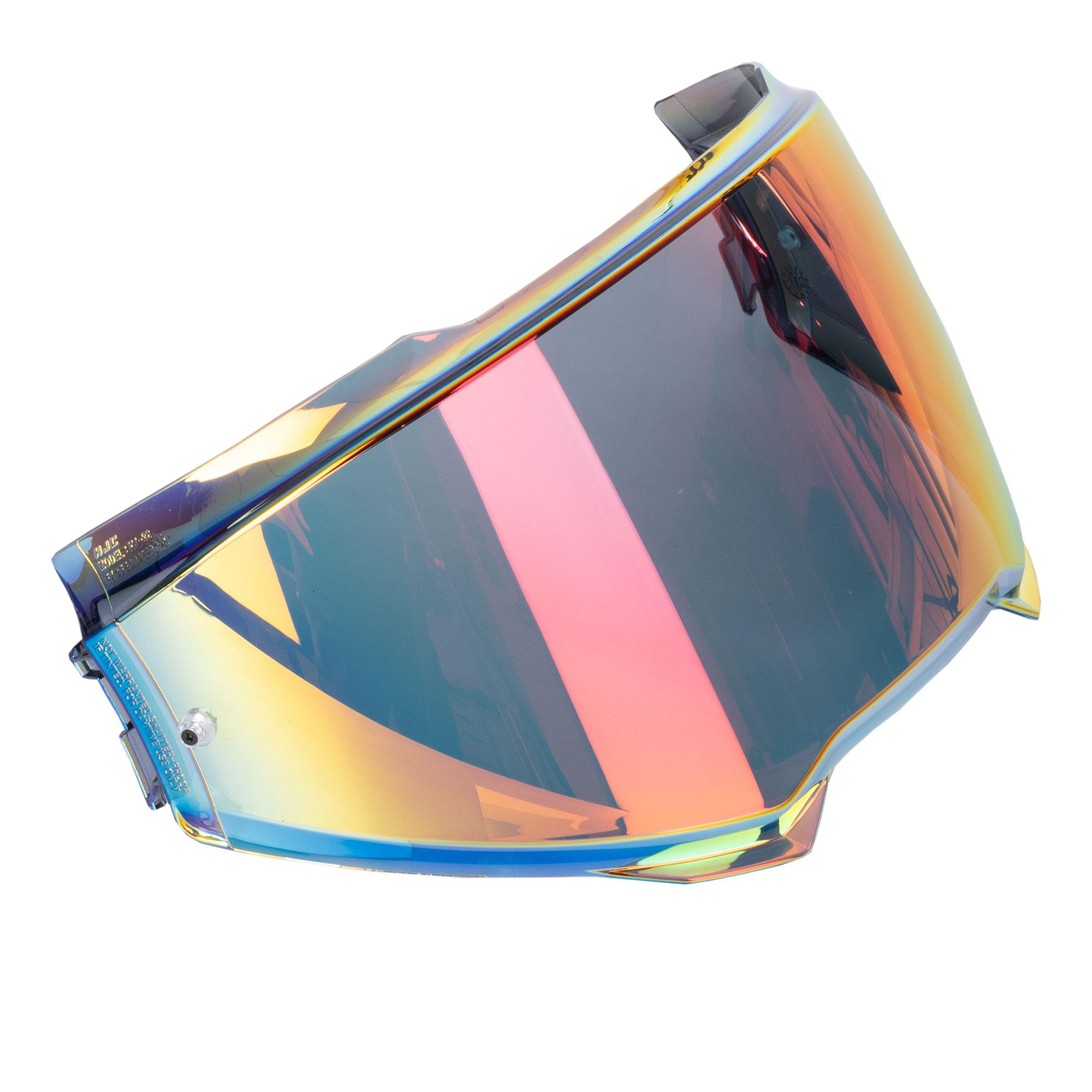 Hjc Iridium Red 49000 - Hj-36 I100 Visor