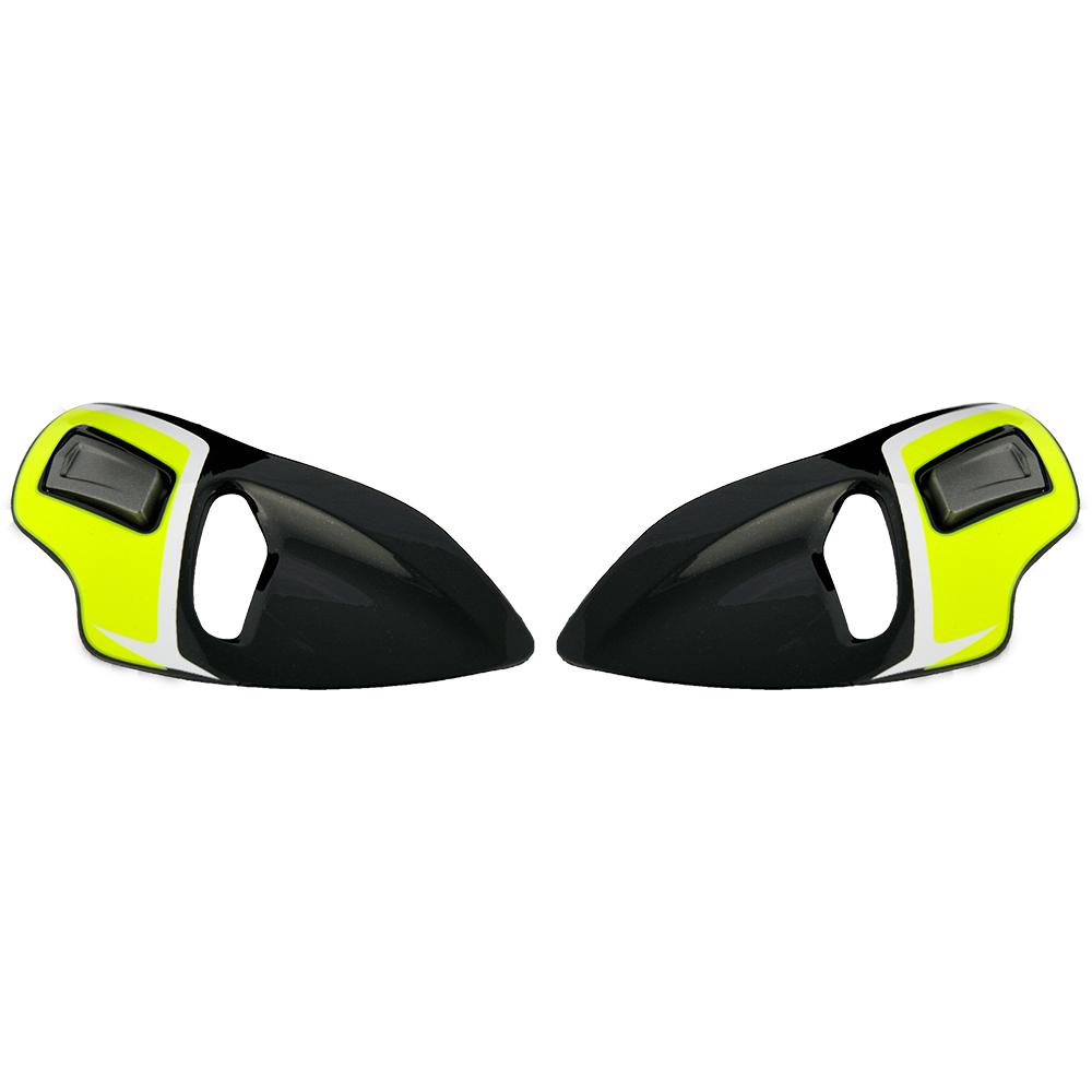 6651 - HJC FG-ST Top Vent Bolt MC4 Green Motorcycle Helmet