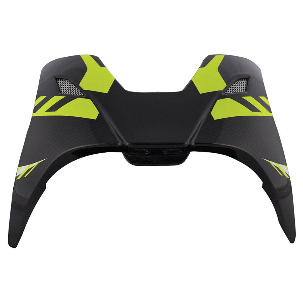 6670 - HJC FG-ST Rear Vent Crono MC-4 Green Motorcycle Helmet