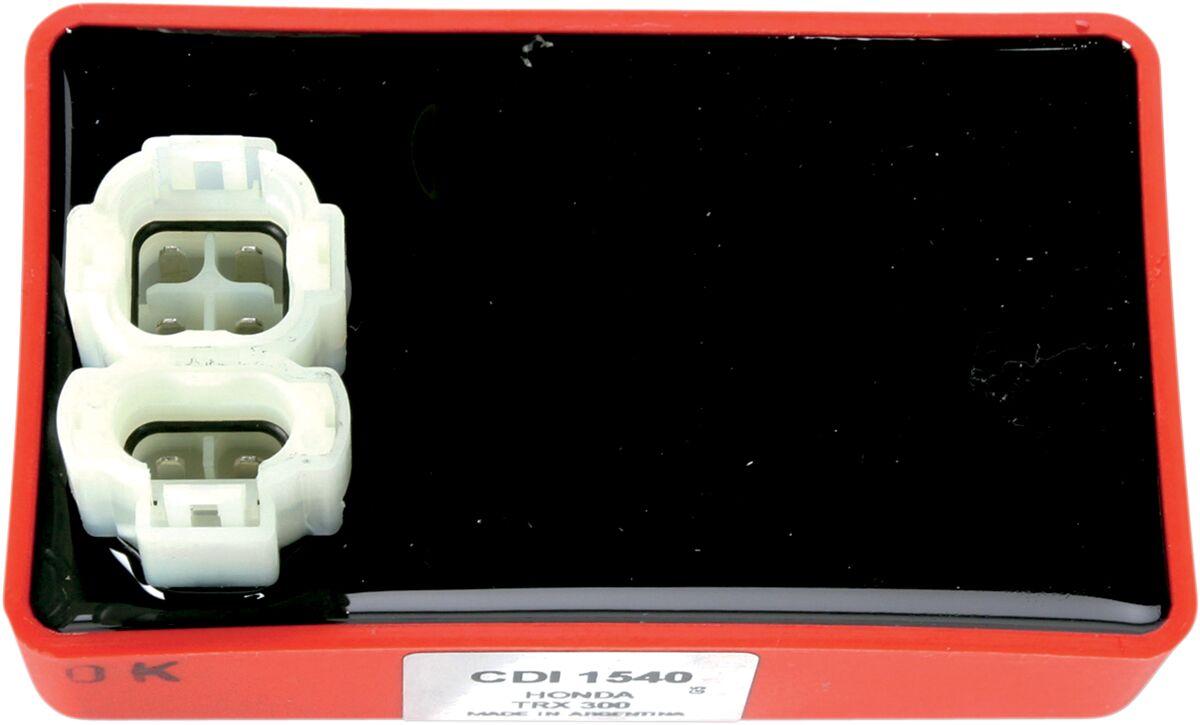 15-605 - Ricks Hot Shot Series CDI Box For Honda TRX300 1994-1997 - Black/Orange