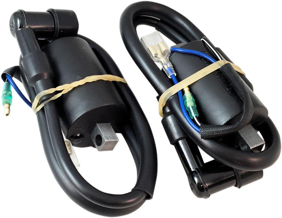 23-103 - Ricks Ignition Coil For Honda CB 350 K 1972-1973 - Black
