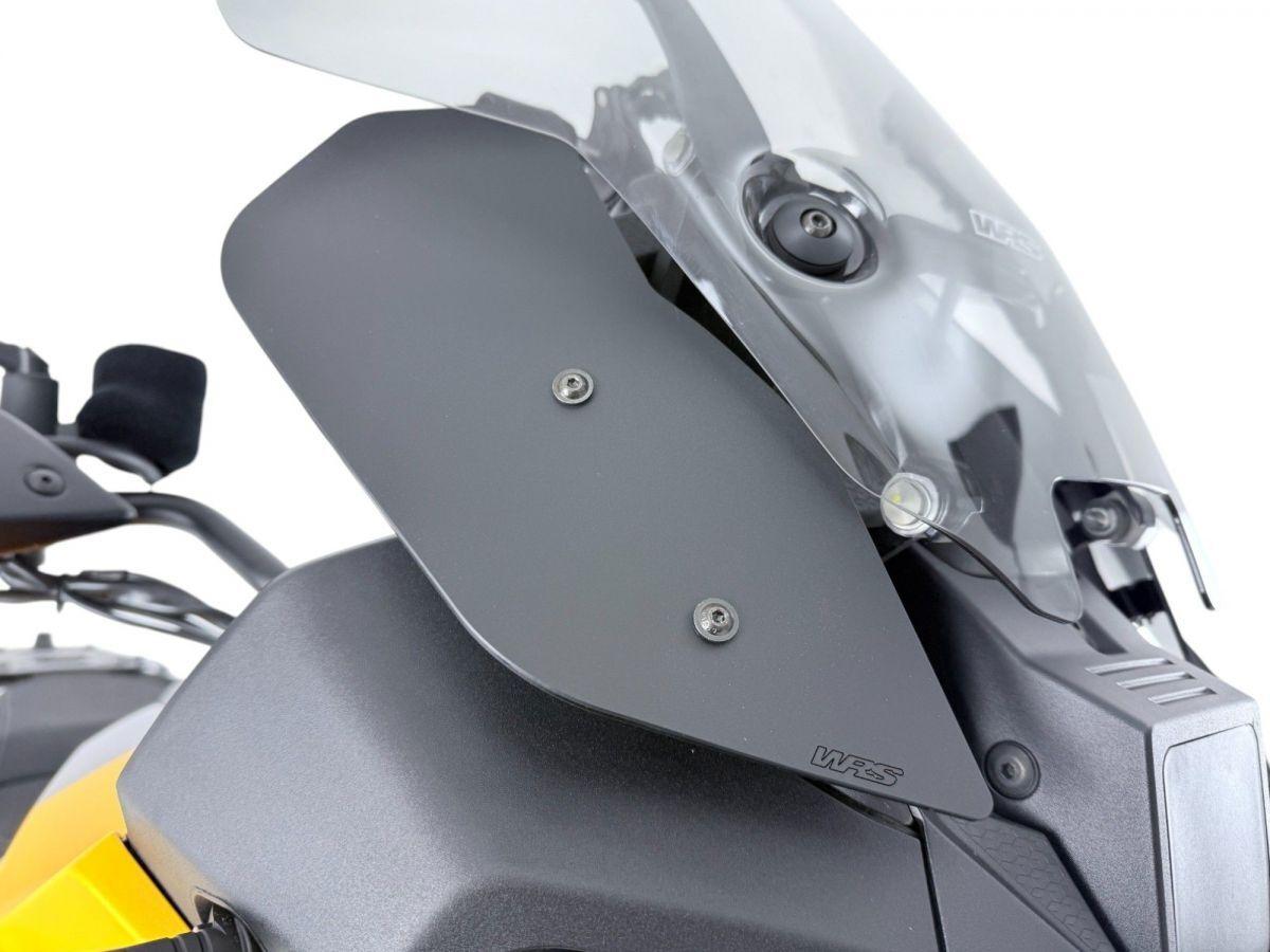 Wrs Matte Mg009no - Side Deflectors For Moto Guzzi Stelvio 1000 Abs 2024 - Finish