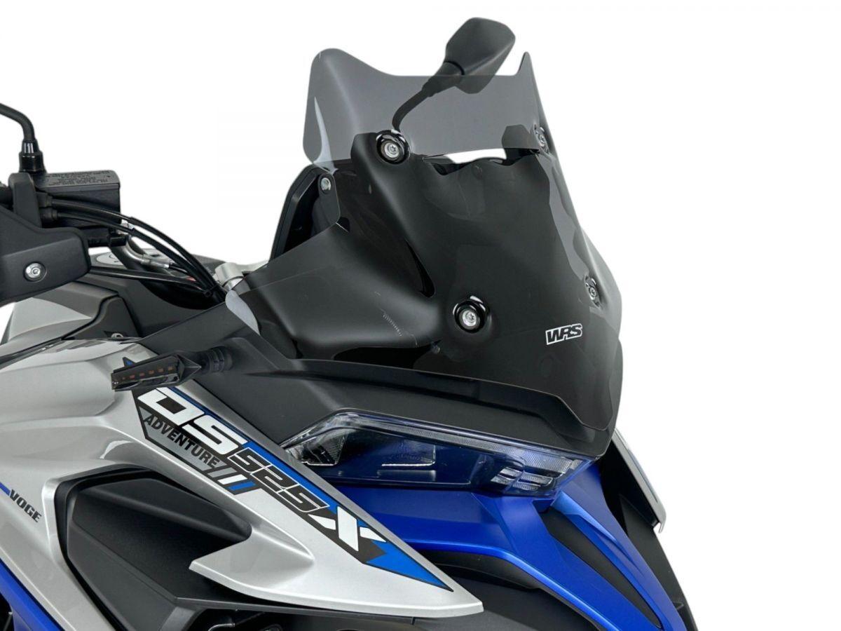 VO003FS - WRS Windscreen For Voge Adventure 525 DSX ABS 2024 32.5 cm (12-3/4") - Dark Smoke