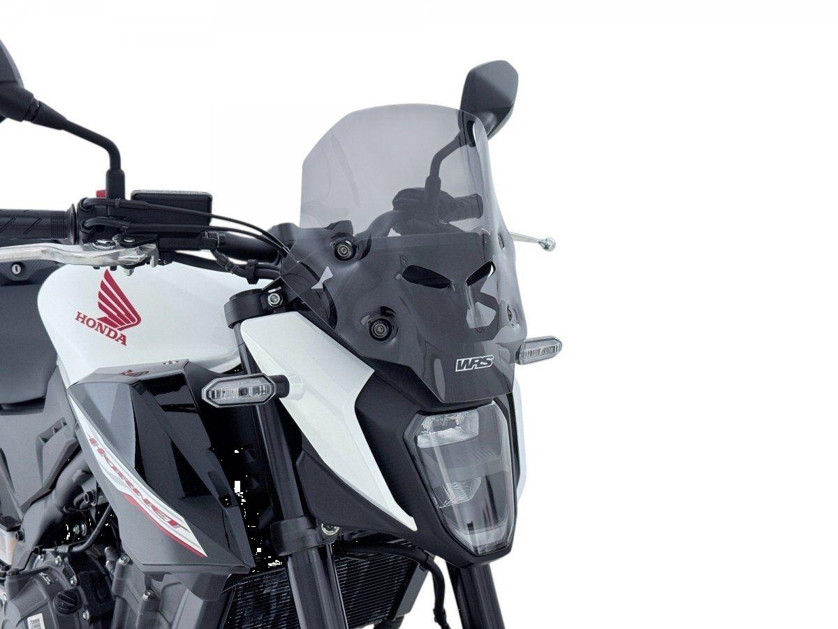 Wrs Dark Smoke Ho088fs - Windscreen For Honda Cb500 Abs Hornet 2025