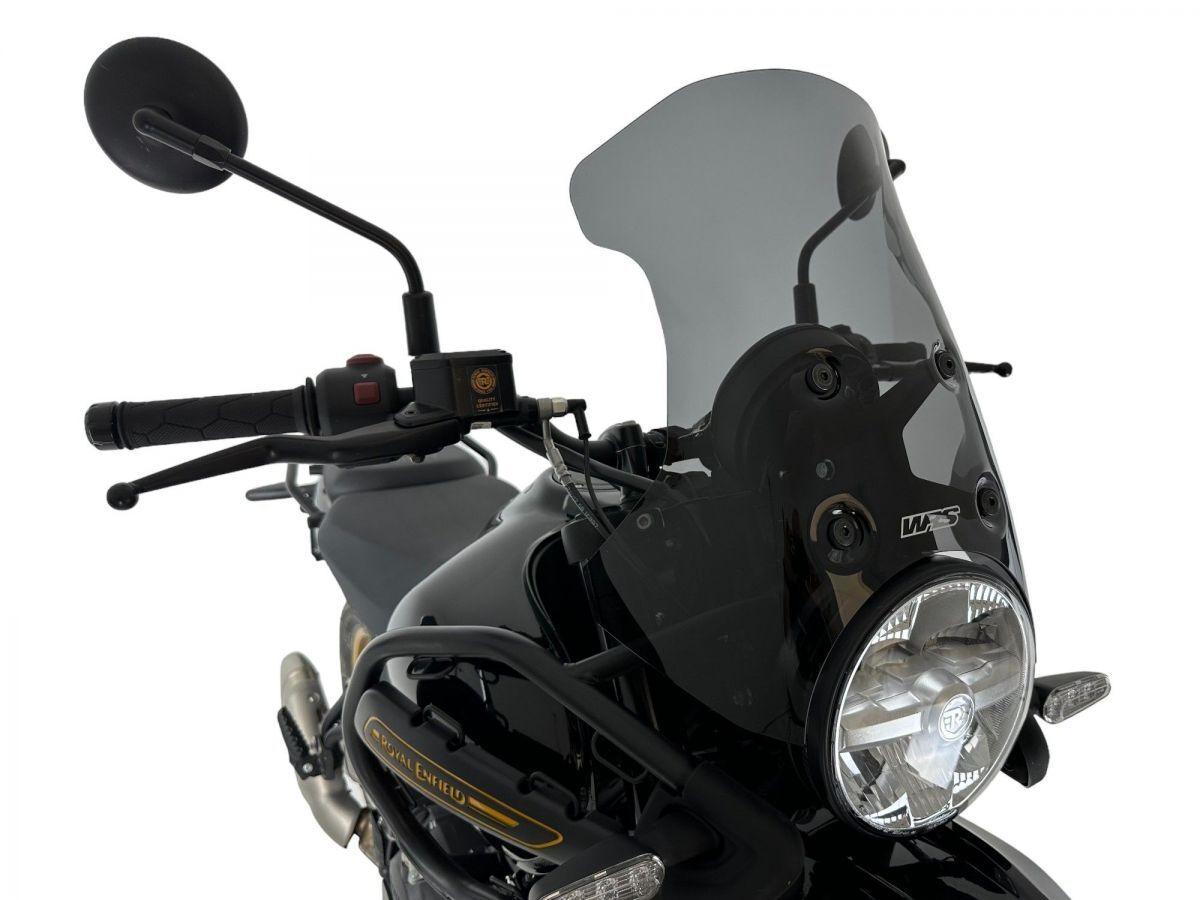 RE002FS - WRS Windscreen For Royal Enfield Himalayan 450 ABS 2024-2025 32.5 cm (12-3/4") - Dark Smoke