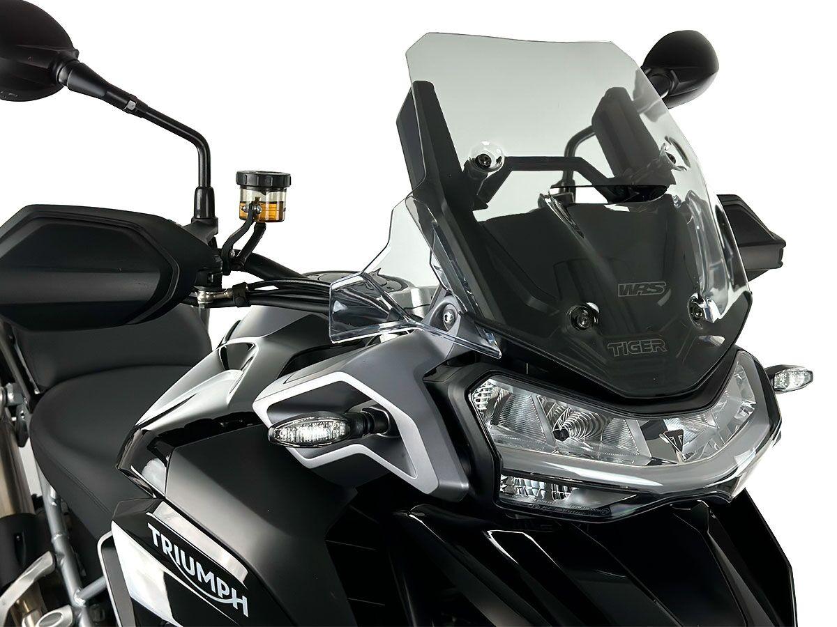 TR006F - WRS Windscreen For Triumph Tiger 1200 ABS 2022-2024 - Smoke