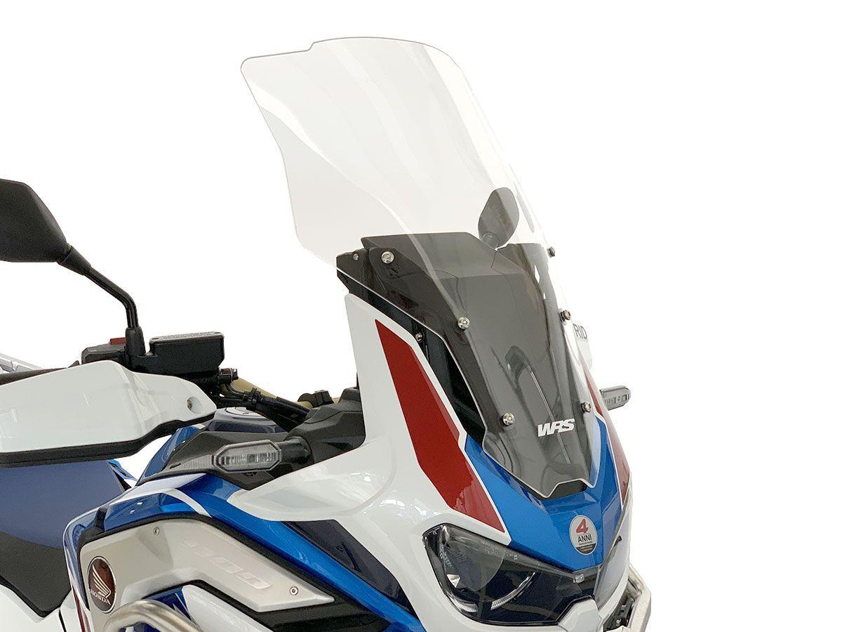 HO024T - WRS Windscreen For Honda CRF1100L ABS Africa Twin 2020-2024 56 cm (22") - Clear