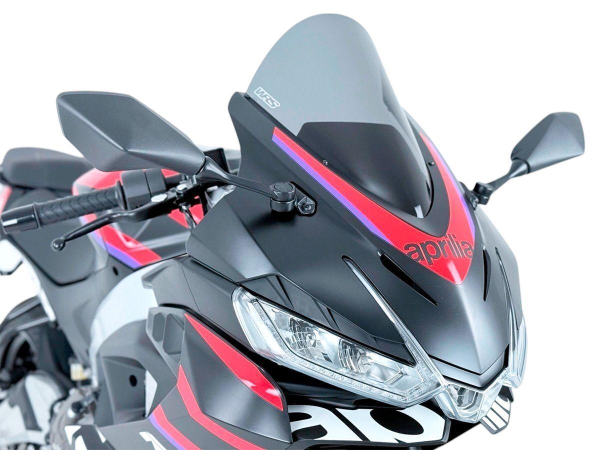 Wrs Smoke Ap016f - Windscreen For Aprilia Rs 457 Abs 2024-2025