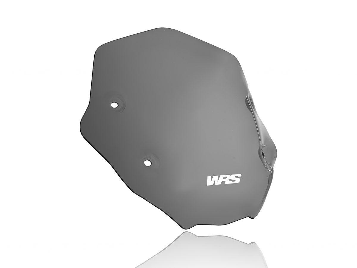 BM056FS - WRS Windscreen For BMW R 1250 R ABS 2019-2024 29 cm (11-1/2") - Dark Smoke