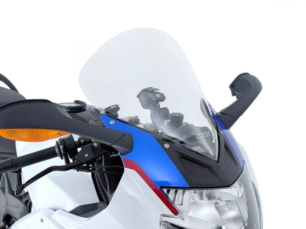 BM117T - WRS Windscreen Sport K1200S/K1300S For BMW K 1200 S 2005-2008 41.5 cm (16-1/4") - Clear