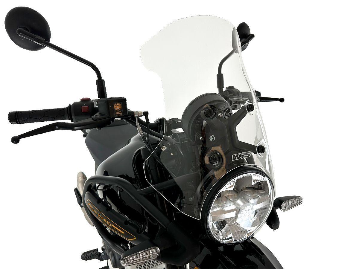 RE002T - WRS Windscreen For Royal Enfield Himalayan 450 ABS 2024-2025 32.5 cm (12-3/4") - Clear