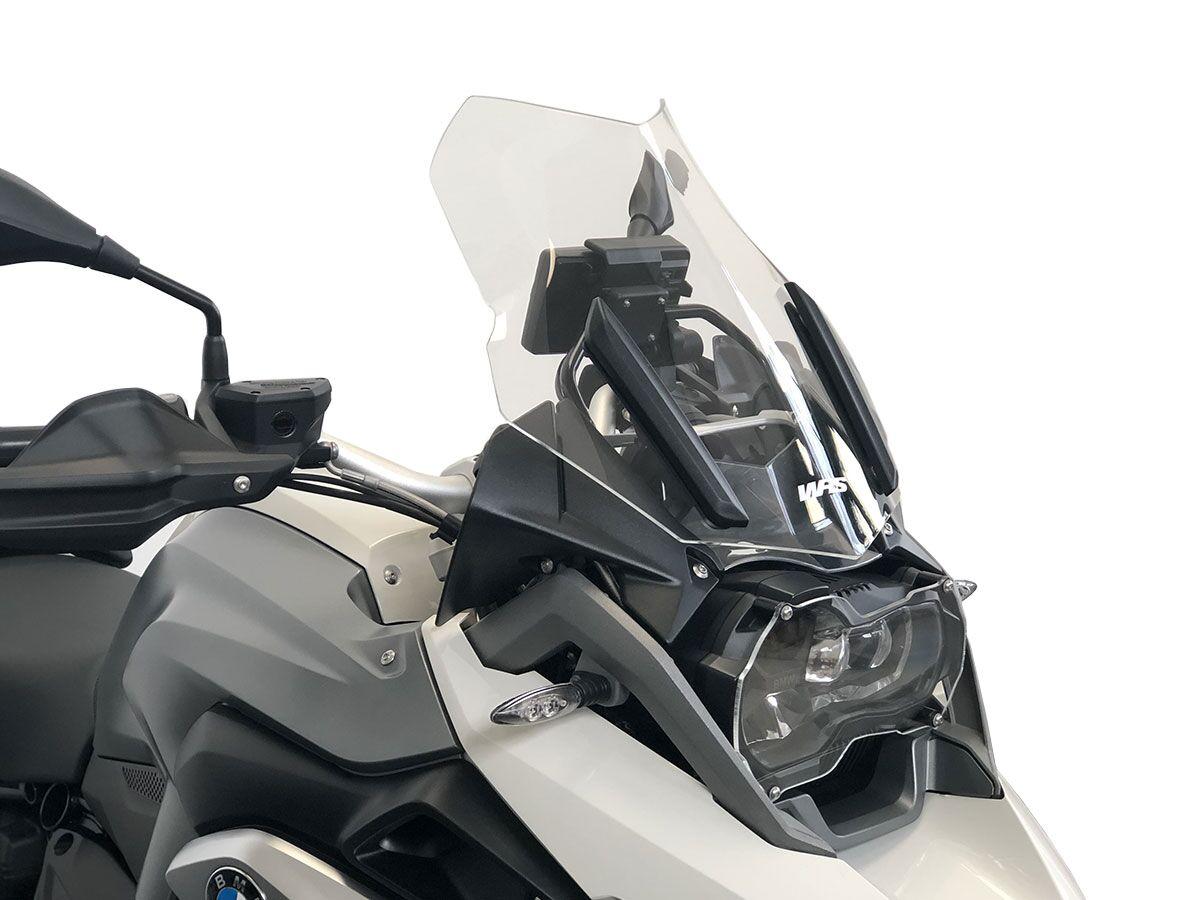 Wrs Bm040t - Windscreen For Bmw R 1200 Gs Abs 2013-2019 38.5 Cm (15-1/4") - Clear