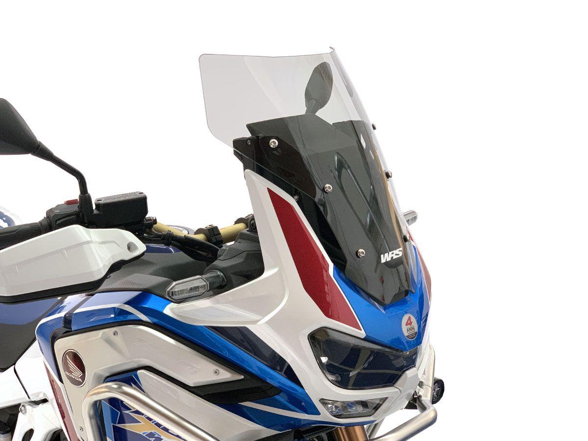 HO033F - WRS Windscreen For Honda CRF1100L ABS Africa Twin 2020-2024 40 cm (15-3/4") - Smoke