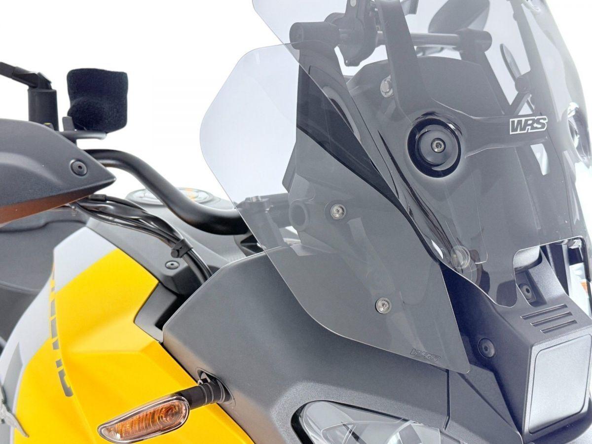 Wrs Smoke Mg009f - Side Deflectors For Moto Guzzi Stelvio 1000 Abs 2024