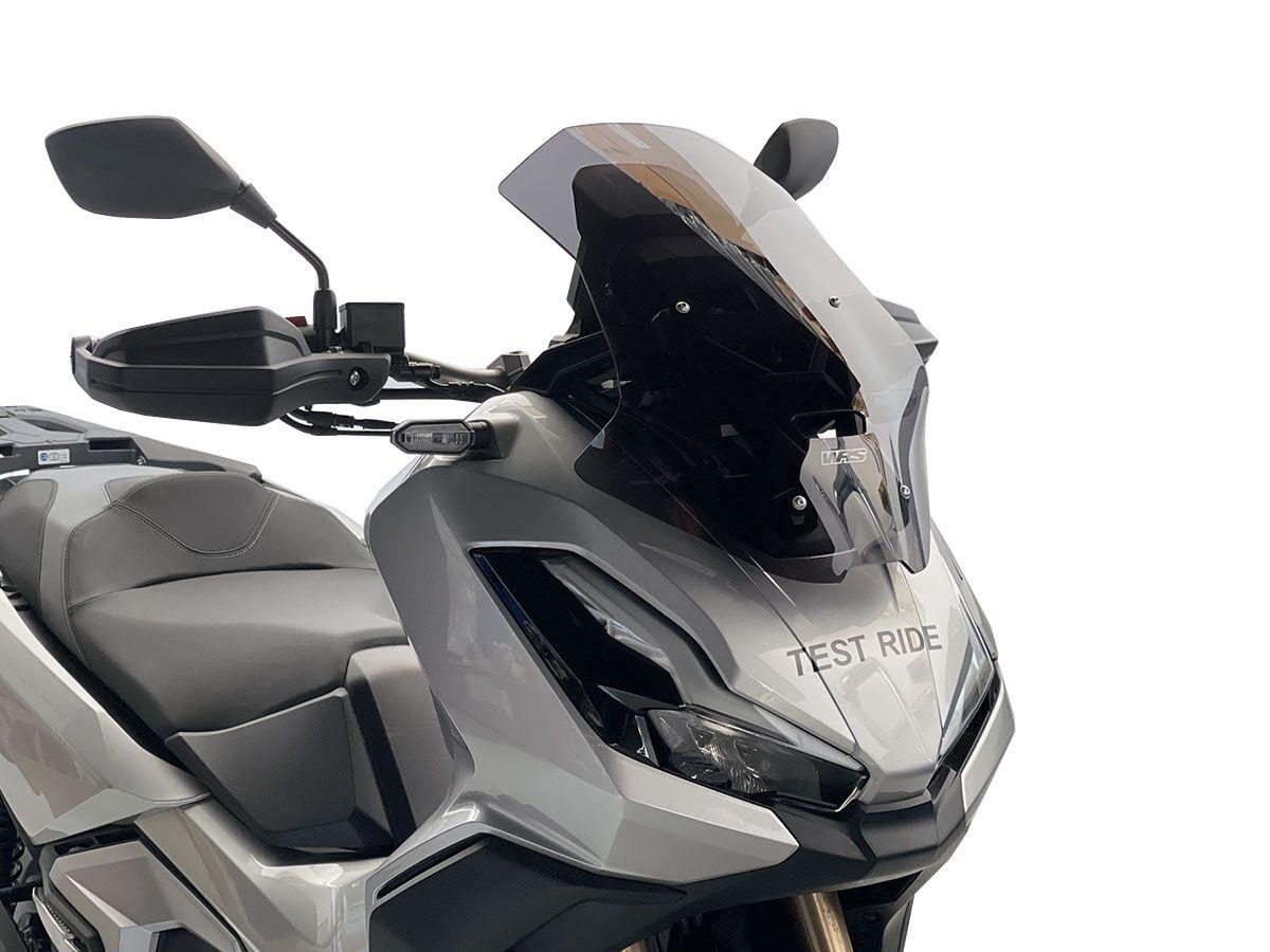 Wrs Dark Smoke Ho057fs - Windscreen For Scooter For Honda Adv 350 Abs 2022-2024 50 Cm (19-3/4")