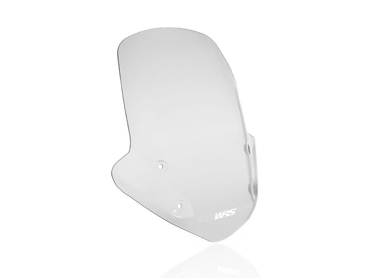BM054T - WRS Windscreen For BMW R 1250 R ABS 2019-2024 46 cm (18-1/8") - Clear