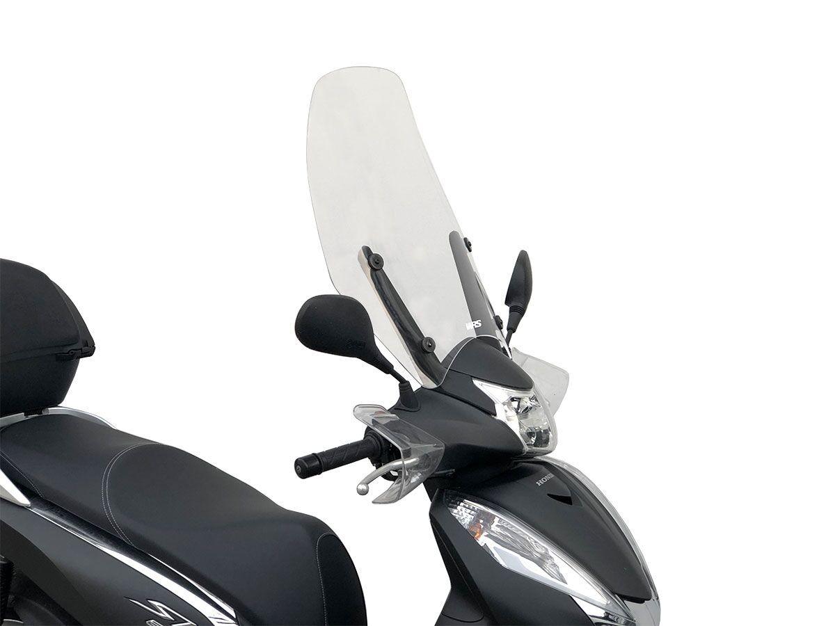 HO016T - WRS Windscreen For Honda SH 125 I ABS 2017-2019 54.5 cm (21-1/2") - Clear