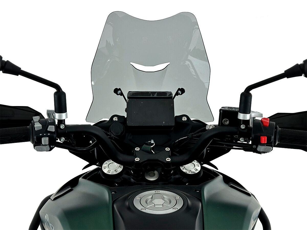 BE008F - WRS Windscreen For Benelli TRK 702 ABS 2022-2024 - Smoke