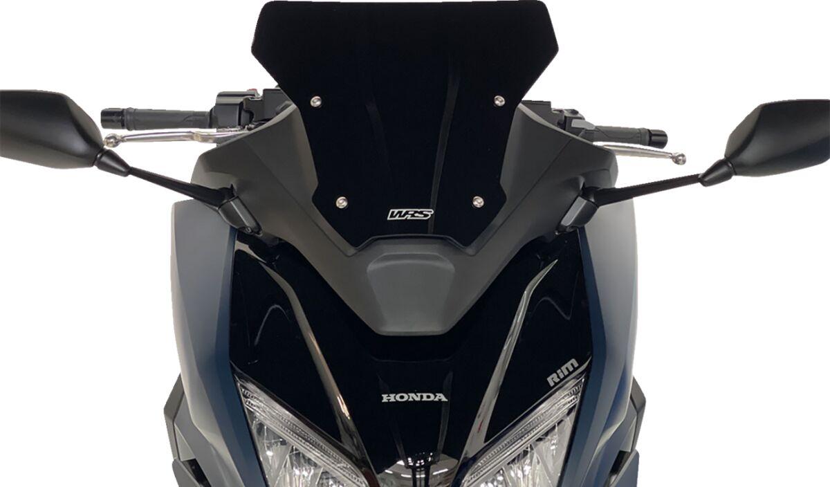 HO047NL - WRS Windscreen for Scooter For Honda NSS 750 ABS 2021-2024 30 cm (11-3/4") - Black