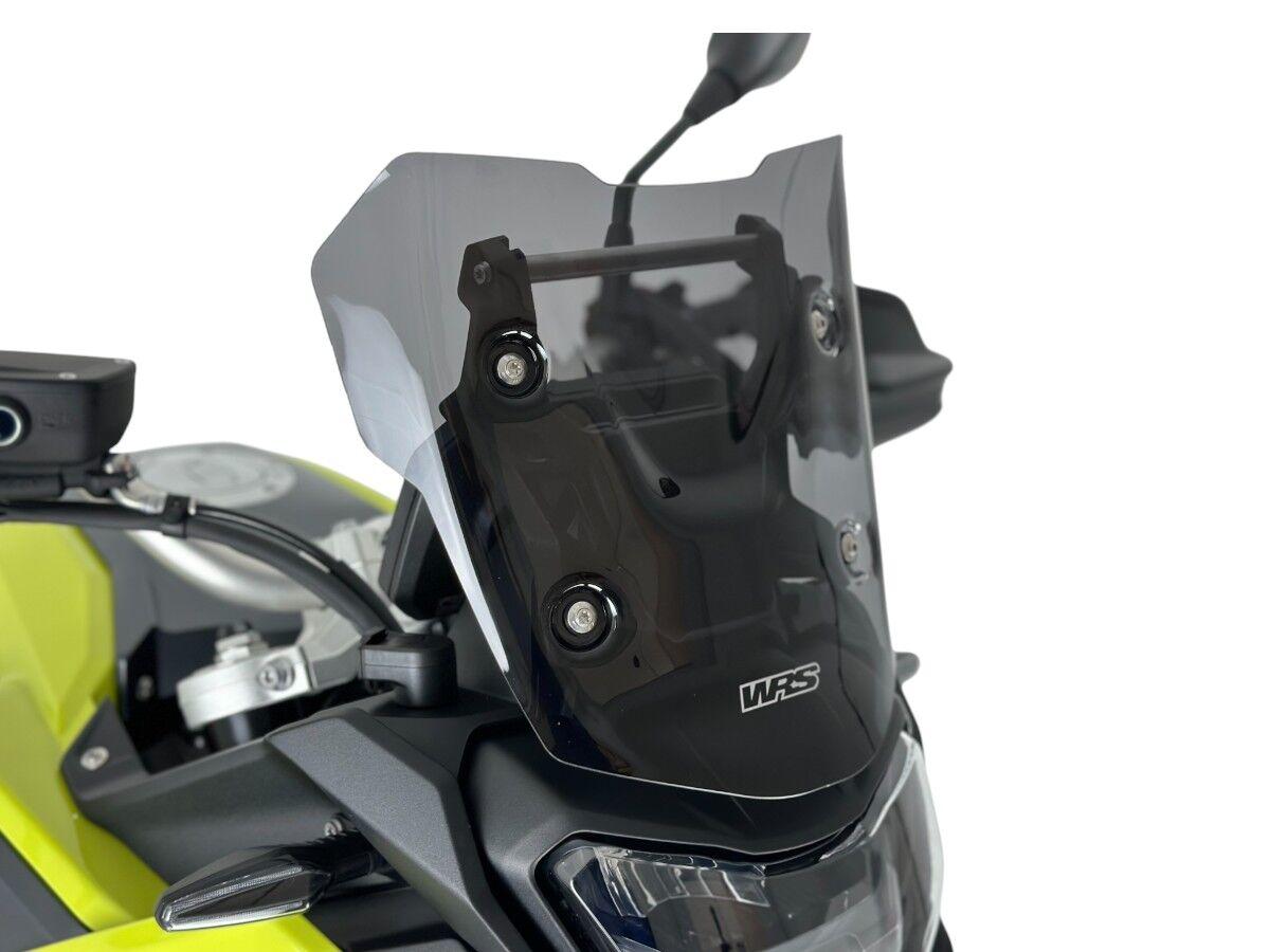 BM104FS - WRS Windscreen For BMW F 900 GS ABS 2024 26 cm (10-1/4") - Dark Smoke