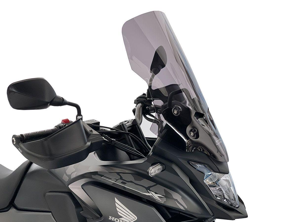 HO042FS - WRS Windscreen Caponord CB500X For Honda CB500 X 2016-2024 54 cm (21-1/4") - Dark Smoke