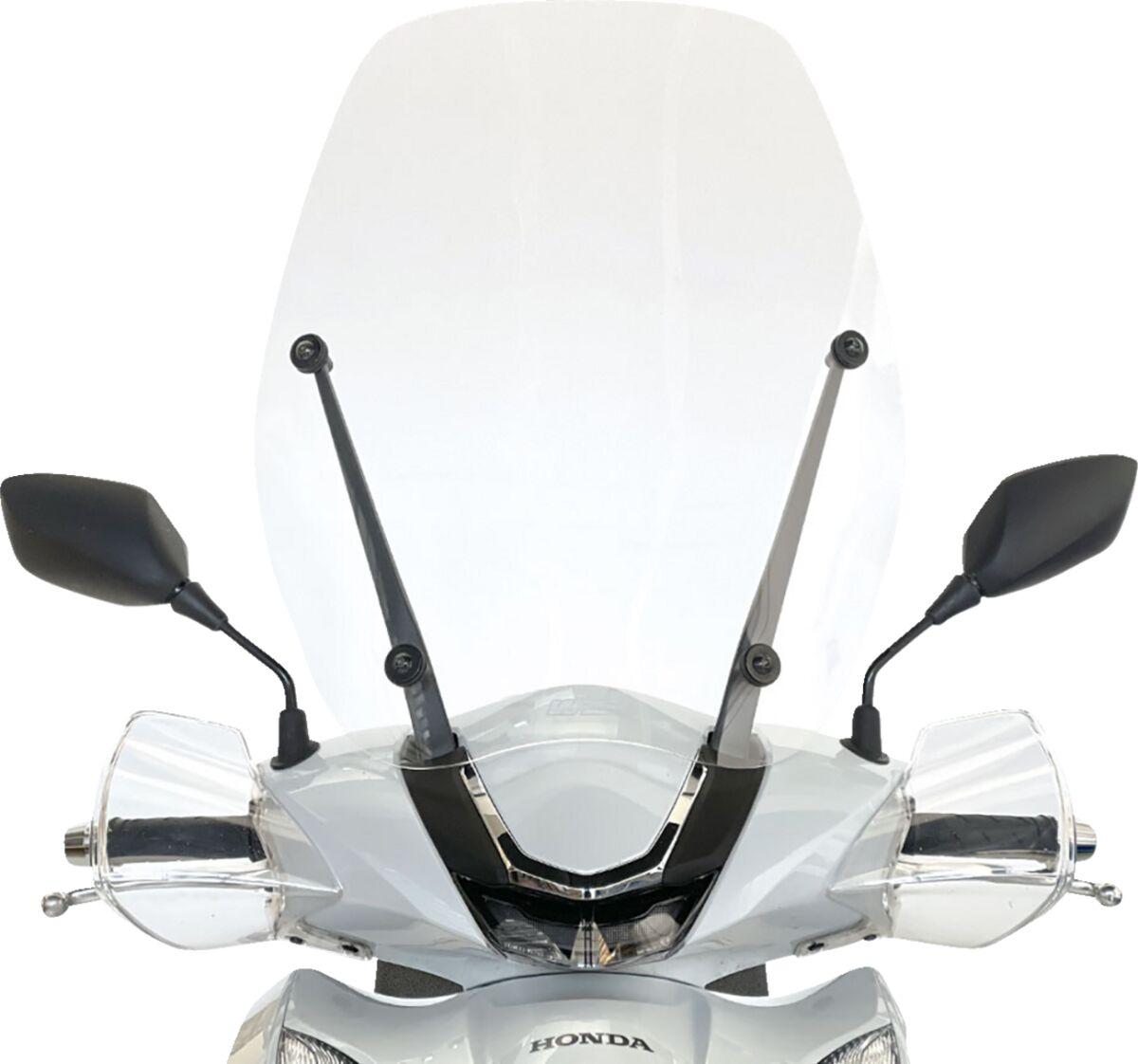 HO048T - WRS Windscreen For Honda SH 125 I ABS 2020-2022 54 cm (21-1/4") - Clear