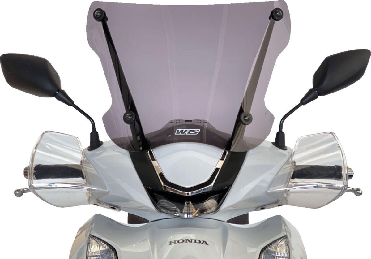 HO050FS - WRS Windscreen For Honda SH 125 I ABS 2020-2022 30 cm (11-3/4") - Dark Smoke