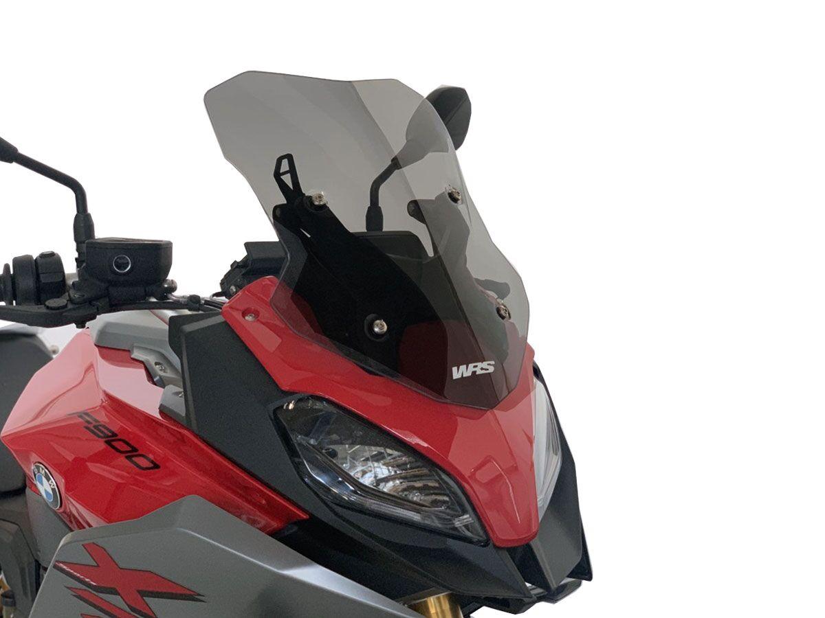 BM058FS - WRS Windscreen For BMW F 900 XR 2020-2024 39 cm (15-3/8") - Dark Smoke