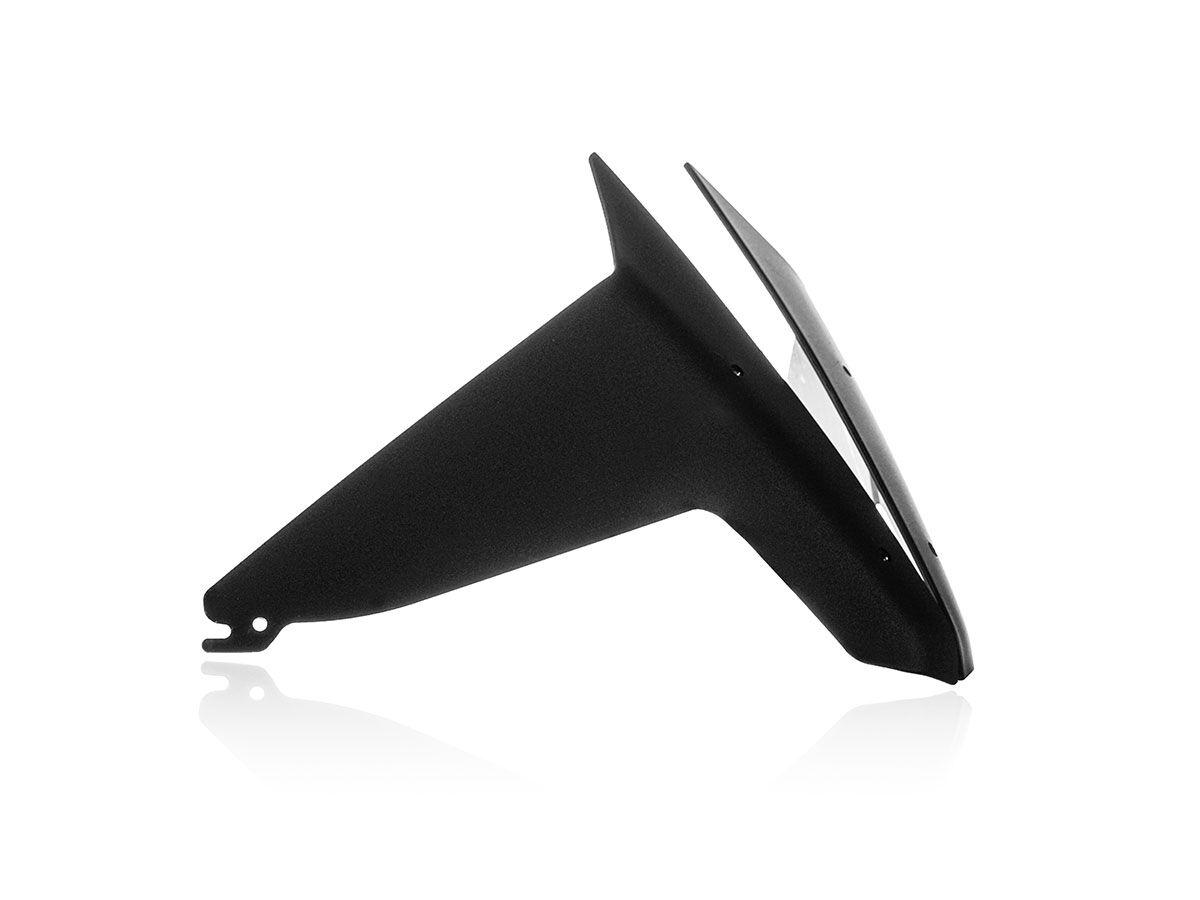 YA019NO - WRS Wind Deflectors For Yamaha XTZ 690 2019-2022 - Black