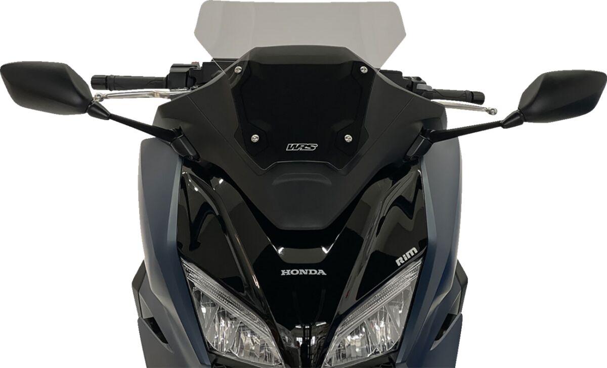 HO047FS - WRS Windscreen for Scooter For Honda NSS 750 ABS 2021-2024 30 cm (11-3/4") - Dark Smoke