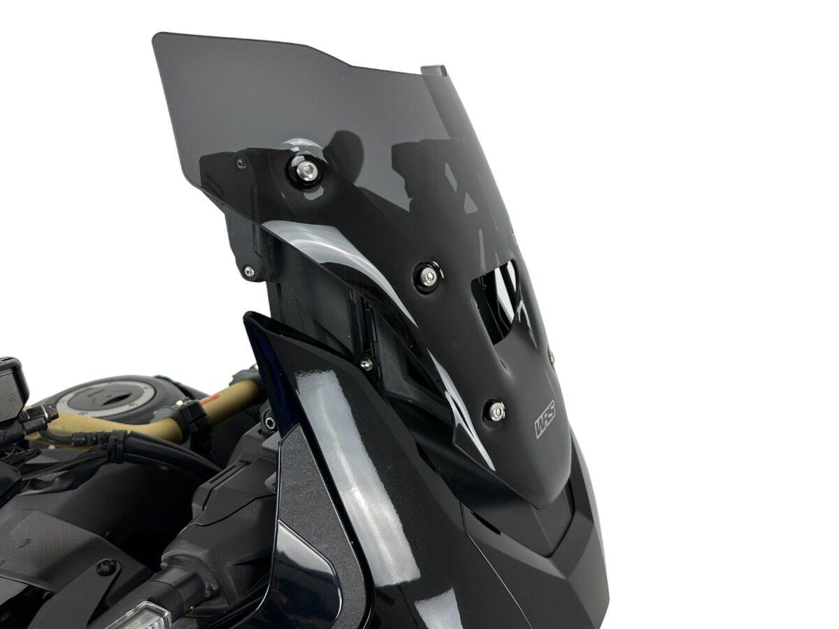 HO075FS - WRS Windscreen For Honda CRF1100L ABS Africa Twin 2024 34 cm (13-3/8") - Dark Smoke